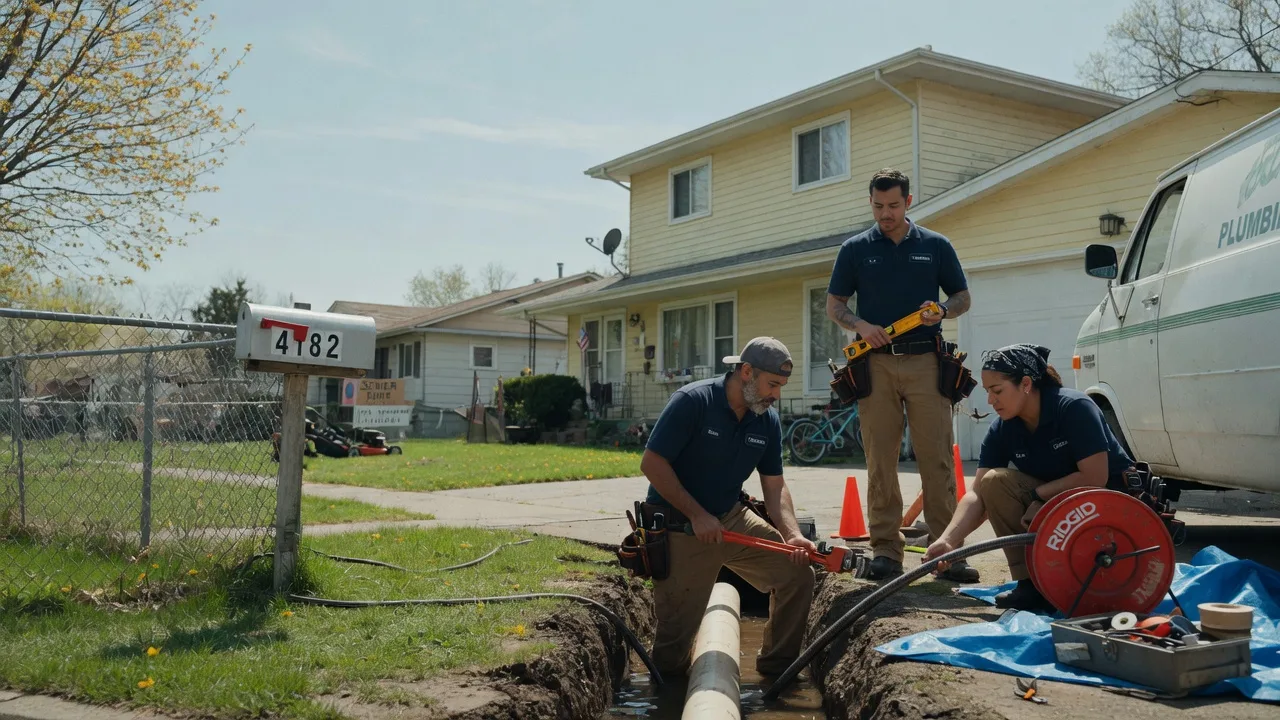 Gas Line Repair in Genoa City, WI near me
